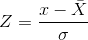 Image de l'équation de la cote Z
